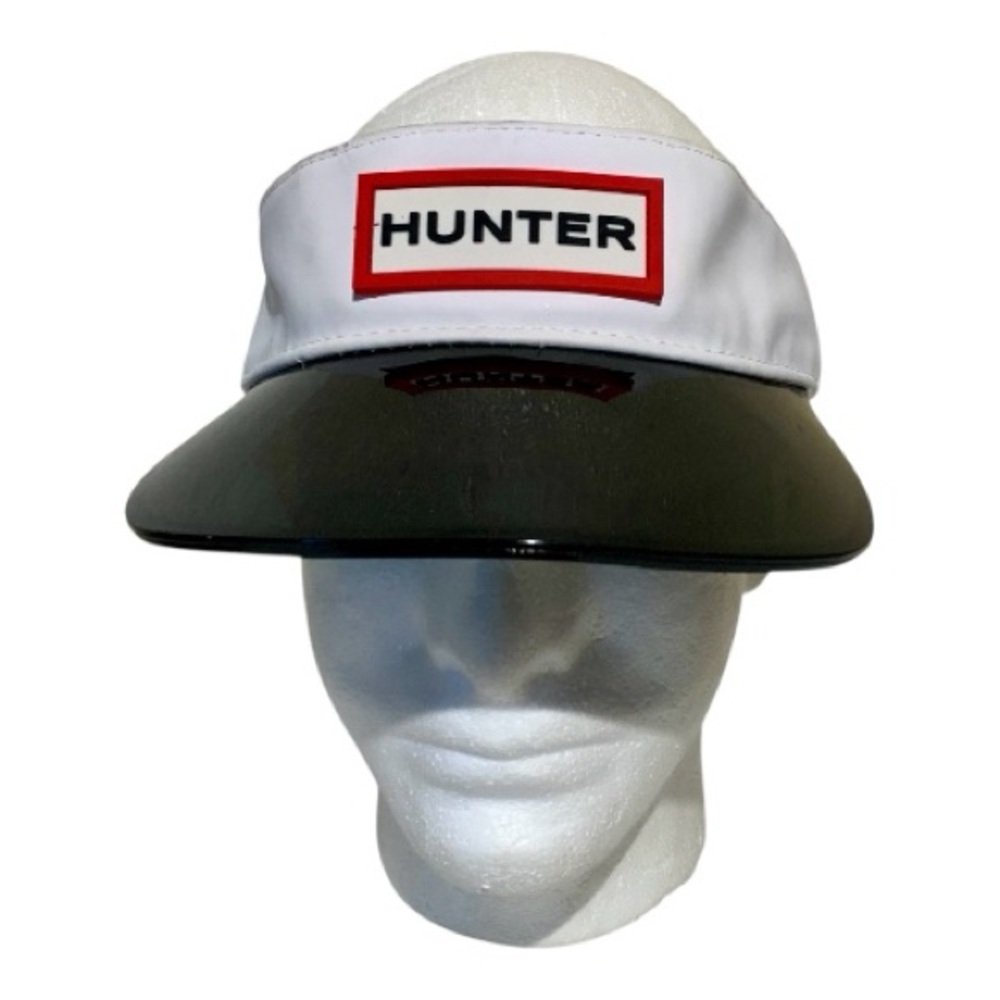 Hunter Logo Velcroback Sun Visor With Smoked Plastic Visor Sheild